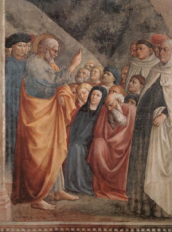MASOLINO da Panicale St Peter Preaching oil painting image